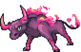 FIRE BULL 2 pink front.gif