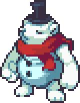 ICE BEAR 2 A snowman front.gif